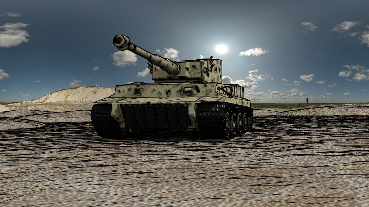 Heavy German Tiger Tank preview image 1